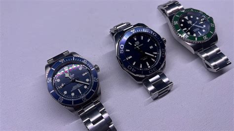 Tag Heuer Aquaracer vs Tudor Black Bay: Dive Watch Showdown.